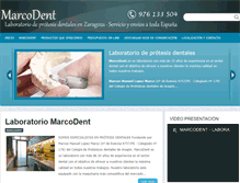 Tablet Screenshot of laboratorioprotesisdental.org